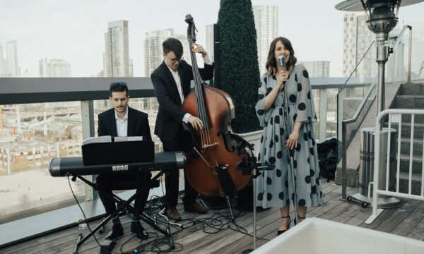 toronto jazz band at wedding